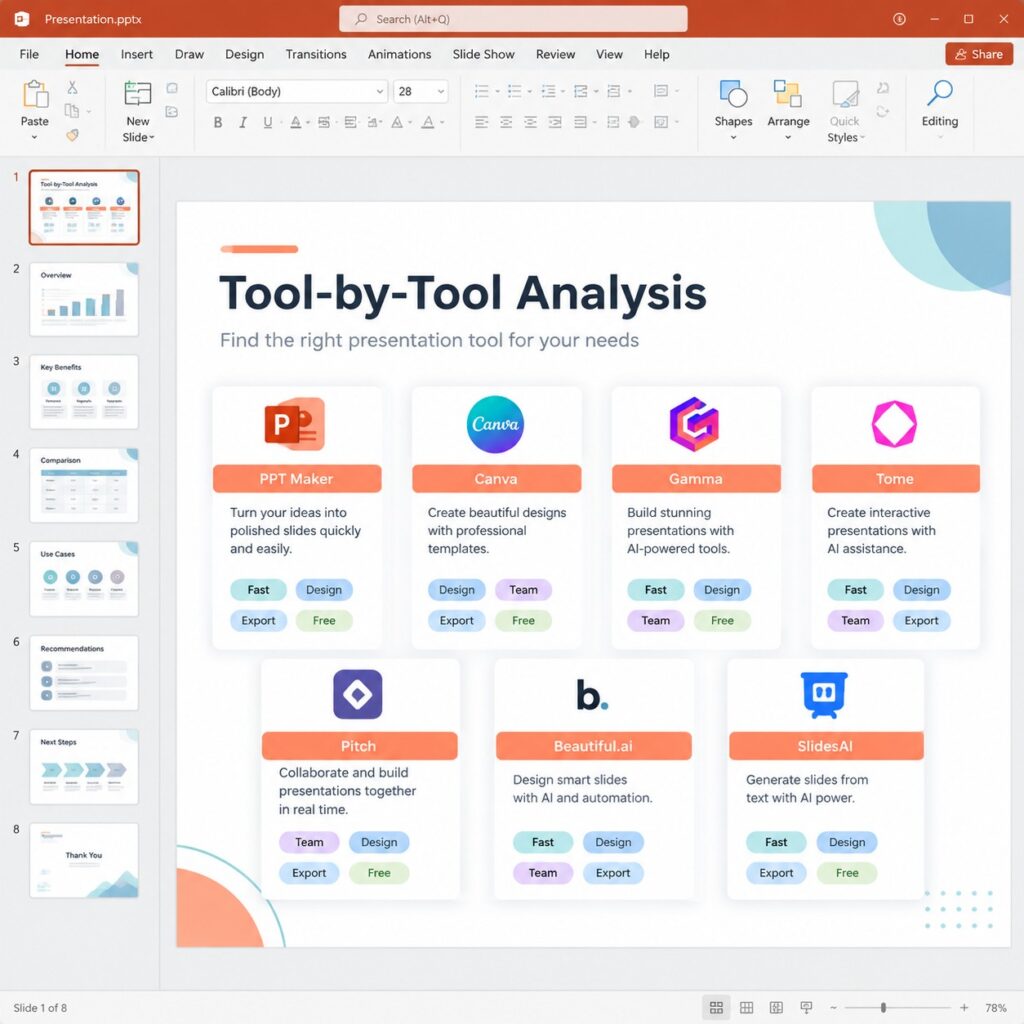Tool-by-Tool Analysis
