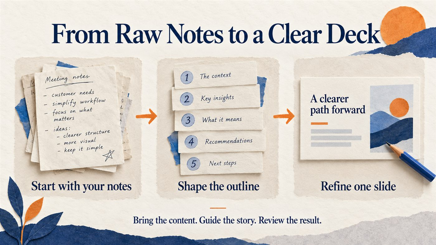 How to Structure Meeting Notes into a Clear Presentation