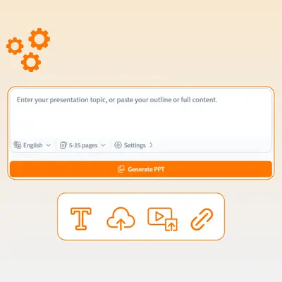 Step 1: Add Your idea and set preferences