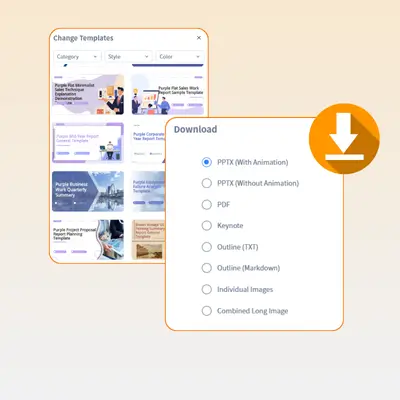 Step 3: Review PPT and Export